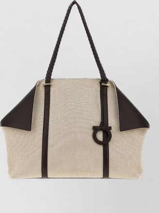 Ferragamo na cotton tote bag