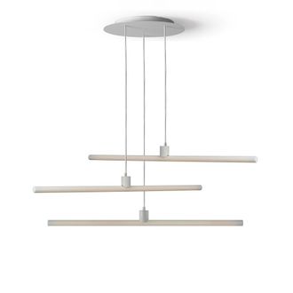 Daylight Italia L&aacute;mpara de techo con roset&oacute;n blanco