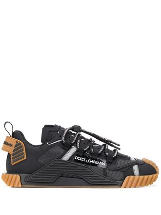 Dolce & Gabbana NS1 low-top sneakers - men - Calf Leather/Rubber/Rubber/Polyamide/Polyester/Polyester - 39.5 - Black