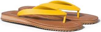 Miu Miu Thong Sandals, Woman, Yellow, Size 37