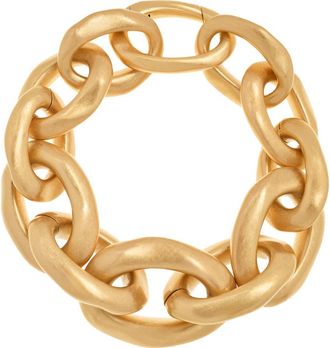 Reiss Tyla Tumbled Chain Bracelet in Gold Tone at Nordstrom