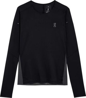 On Performance Long-T Laufshirt f&uuml;r Damen | schwarz