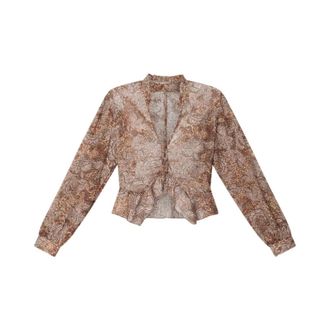 Isabel Marant Blouses - Dames - Blouses & Shirts - Bruin - Maat: M
