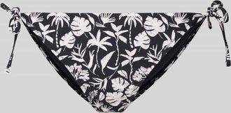 Jake*s Casual Bikini-Hose mit seitlicher Schn&uuml;rung in Black, Gr&ouml;&szlig;e XL