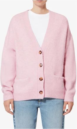 Isabel Marant Eborah Cardigan - Dames - Vesten - Roze - M - Wol - Truien & Vesten