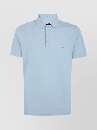 Fay cotton piqu&eacute; polo shirt