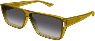 Saint Laurent SL 757 004 Mens Sunglasses Yellow Size 64 - Free RX Lenses - Free RX Lenses