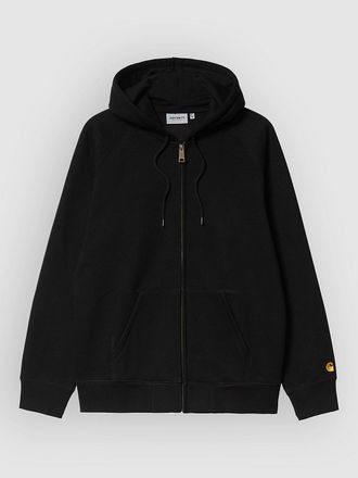 Carhartt Work in Progress Chase Felpa con Zip nero