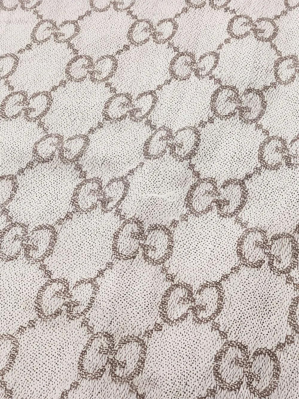 Foulard Viola Camerucci Foulard Gucci Sciarpa In Cotone, Lana E