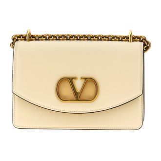 Valentino Garavani Dames, Tassen, Wit, Maat: ONE Size Leer