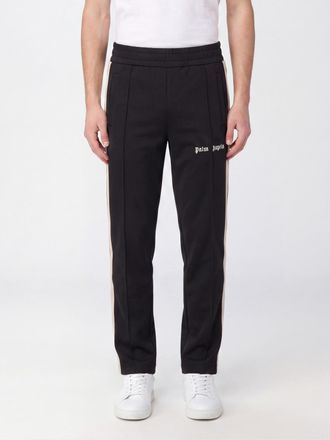 Palm Angels Pantaloni jogging in tessuto tecnico con logo a contrasto