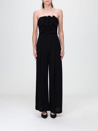 Hanita Off-the-Shoulder Lurex Jumpsuit with Removable Straps