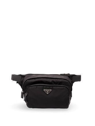 Prada Re-Nylon And Saffiano Leather Belt Bag