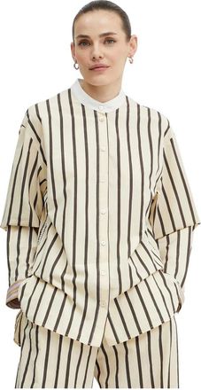 Forte_Forte Mujer, Blusas y Camisas, Beige, Talla: S