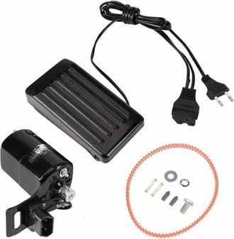 OEM Motor Para M&aacute;quina De Coser De 180 W Con Pedal Universal - Repuestos (enchufe Europeo De 220 V)