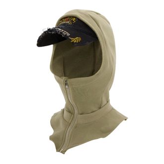Martine Rose Caps, male, Green, Size: ONE SIZE Cut Peak Hood