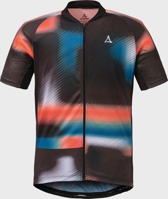 Sch&ouml;ffel Radtrikot SCH&Ouml;FFEL Shirt Vertine M, Herren, Gr. 48, blau (8320, blau), Oberstoff Vorderteil: 100% Polyester Oberstoff R&uuml;ckteil: 100% Polyester, Trikot