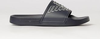 Emporio Armani Sliders in gomma con Eagle stampato