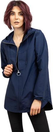 Herschel Capuchontrui Jas - Dames - Zomerjassen - Blauw - S - Katoen - Jassen