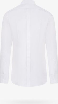 Dolce & Gabbana Mens Shirt Gold Cotton White