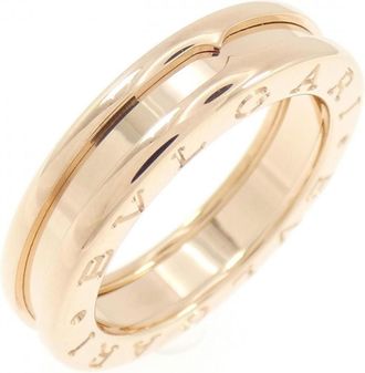 Bulgari Pink Gold (18K) Band Ring (Pre-Owned)