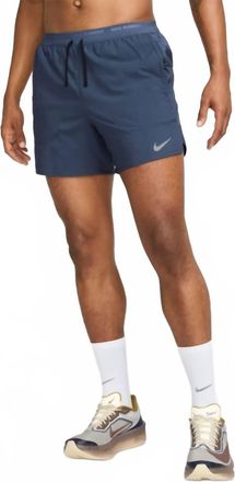 Nike Dri-Fit Stride 5 Shorts In Thunder Blue/black/reflective Silv
