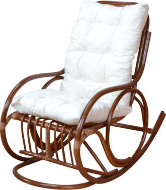 Hofmann Living and More Schaukelsessel 1 Stk. tlg. Handgeflochten