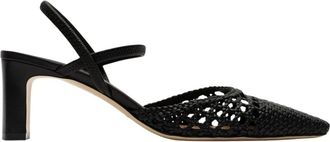 Parall&egrave;le Oria Slingback - Dames - Pumps - Zwart - 38 EU - Leer - Schoenen