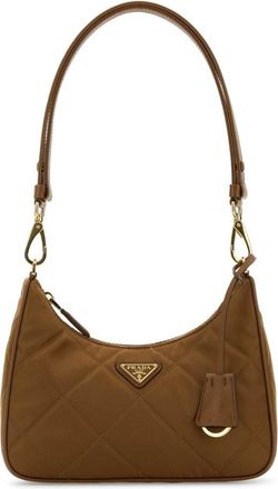Prada Brown Re-Edition Shoulder Bag