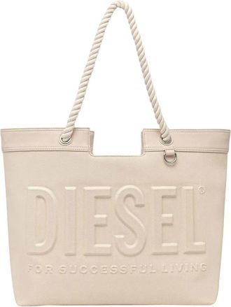 Diesel Dames, Tassen, Beige, Maat: ONE Size Leer