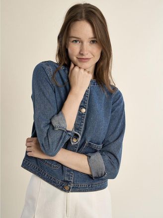Molly Bracken Jeansjasje met lange mouwen