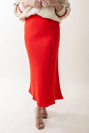 Minkpink Selma Textured Bias Skirt