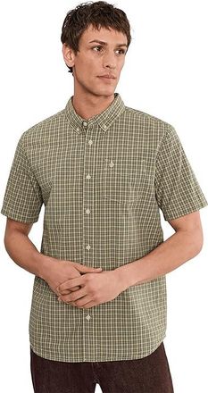 Volcom Brewster Short Sleeve Mens Clothing Dirty White : 2XL, Cotton