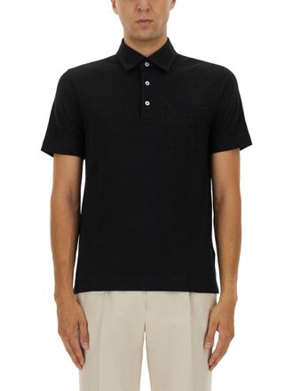 Ermenegildo Zegna Cotton Polo Shirt With Pocket