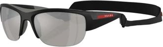 Prada PS A01S 1Bo 05A Zonnebrillen - Heren - Zonnebrillen - Zwart - ONE Size - Accessoires