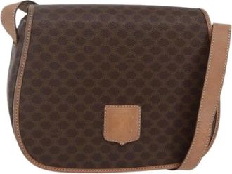 Celine Pre-owned Cross Body Bags, female, Brown, Size: ONE SIZE Pre-owned Vintage Cross Body Bag