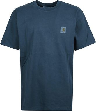 Carhartt Work in Progress Green Logo T-shirt