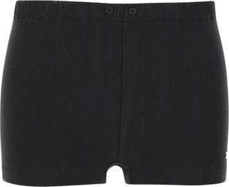 Entire studios Lounge Short - Dames - Bermuda - Zwart - 2XS - Katoen - Korte Broeken