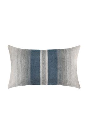 Elaine Smith Ombre Stripe Indoor & Outdoor Woven Accent Pillow in Indigo at Nordstrom, Size 12X20