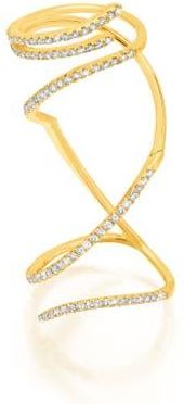 Graziela Mega Swirl Ring in Yellow in Yellow Gold at Nordstrom, Size 7