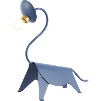 Jonathan Y Designs Bradley Modern Industrial Iron Brachiosaurus LED Kids Lamp in Blue at Nordstrom