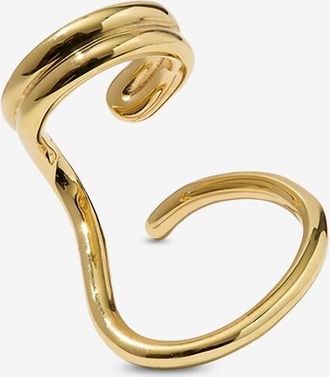 Otiumberg Ohrklemme aus vergoldetem Silber Sonder Cuff