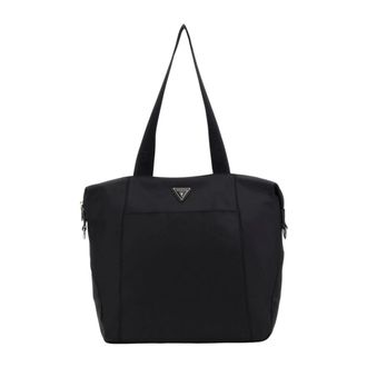 Guess Tote Bags, female, Black, Size: ONE SIZE Follie Travel Tote