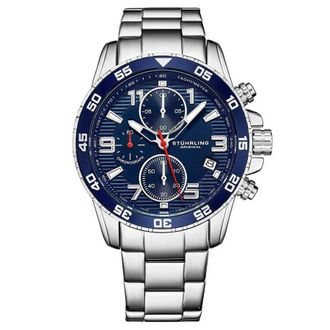 St&uuml;hrling Monaco Blue Dial Mens Watch M15792