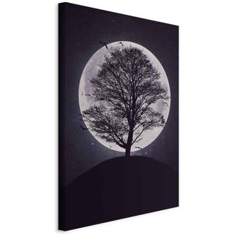 OEM Cuadro - &Aacute;rbol Solitario (1 Parte) Vertical