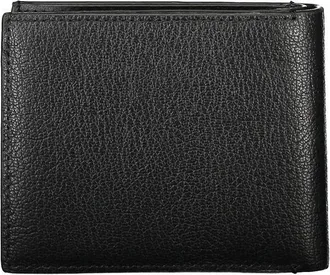 Calvin Klein Pebbled Leather Wallet - Black