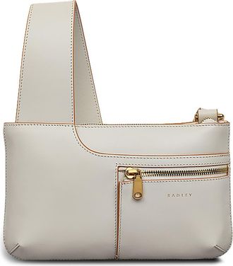 Radley London Pockets Mini Zip Top Crossbody Bag in Chalk at Nordstrom Rack