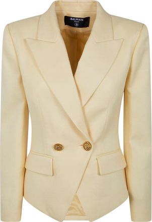 Balmain 2 Bottons Natte Jacket