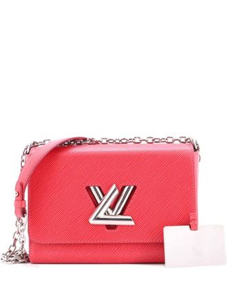 Louis Vuitton Twist Handbag Epi Leather MM crossbody bag - Rosa