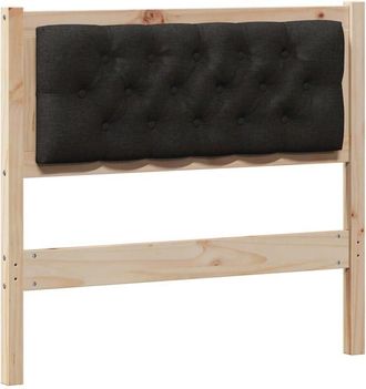 vidaXL Cabecero Otro Marr&oacute;n Y Negro 90 Cm Madera Maciza De Pino Vidaxl